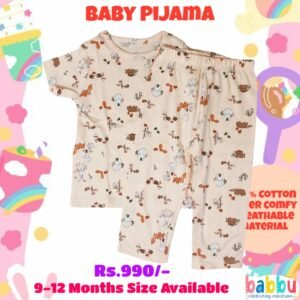Pijamas 9-12 Months - Animals