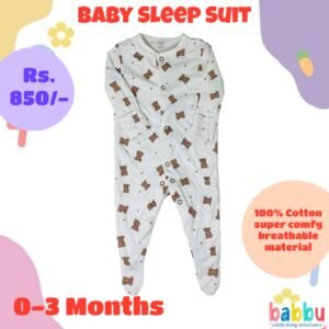 Sleep suits 0-3 Months - Bears