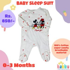 Sleep suits 0-3 Months - Miky and Minne