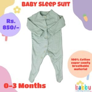 Sleep suits 0-3 Months - Teal
