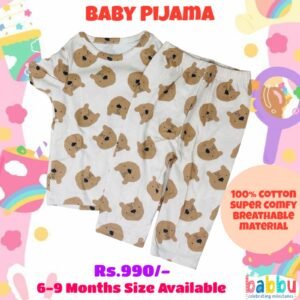Pijamas 6-9 Months - Bear Faces