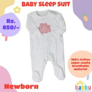 Sleep suits Newborn - I have big dreams
