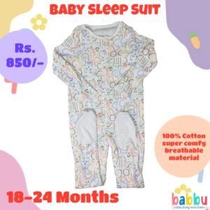 Sleep suits 18-24 Months - Dinos