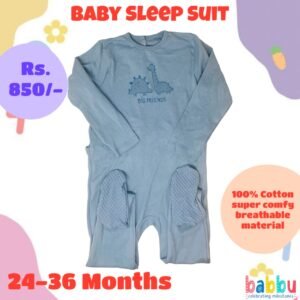 Sleep suits 24-36 Months - Two Dinos