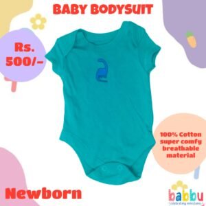 Bodysuits Newborn - Green Dino