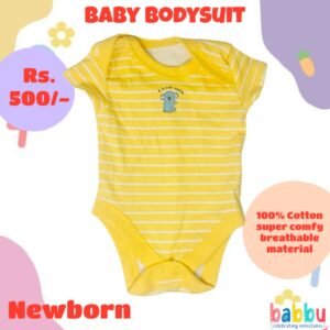 Bodysuits Newborn - Yellow Kola