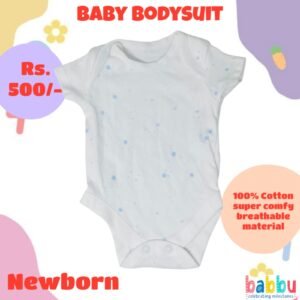 Bodysuits Newborn - Small Blue Stars