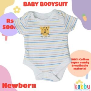 Bodysuits Newborn - Tiger Face with Stripes