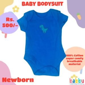 Bodysuits Newborn - Blue Dino