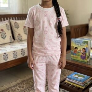 Pijamas 18-24 Months - Pink Flowers