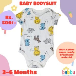 Bodysuits 3-6 Months - Animals