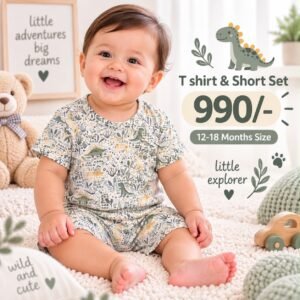 Short & T Shirt 12-18 Months - Crocs