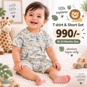 Short & T Shirt 18-24 Months - Crocs