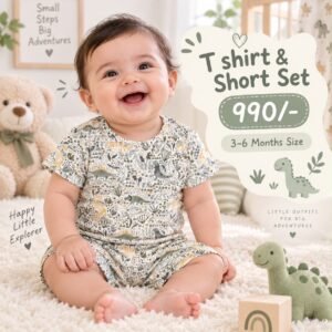 Short & T Shirt 3-6 Months - Crocs