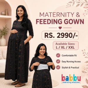 Maternity Frock - Black 2XL
