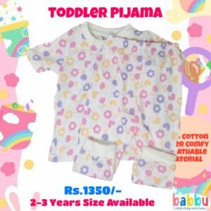 Pijamas 24-36 Months - Flowers and Hearts