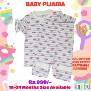 Pijamas 18-24 Months - Red Cars