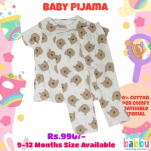 Pijamas 9-12 Months - Bear Faces