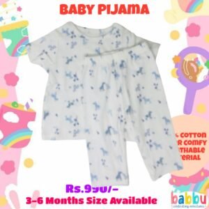 Pijamas 3-6 Months - Blue Animals