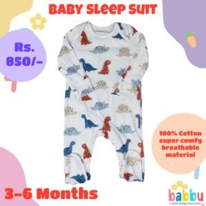 Sleep suits 3-6 Months - Dinos
