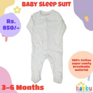 Sleep suits 3-6 Months - Multi Color Small Dots