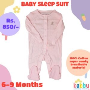 Sleep suits 6-9 Months - Small Bunny