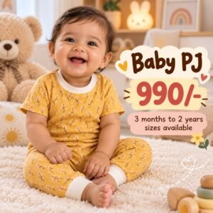 Pijamas 24-36 Months - Mustard Yellow
