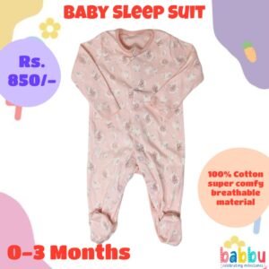 Sleep suits 0-3 Months - Small Minnie Face