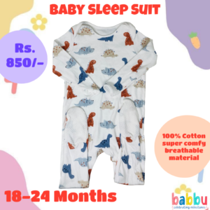 Sleep suits 18-24 Months - Dinos